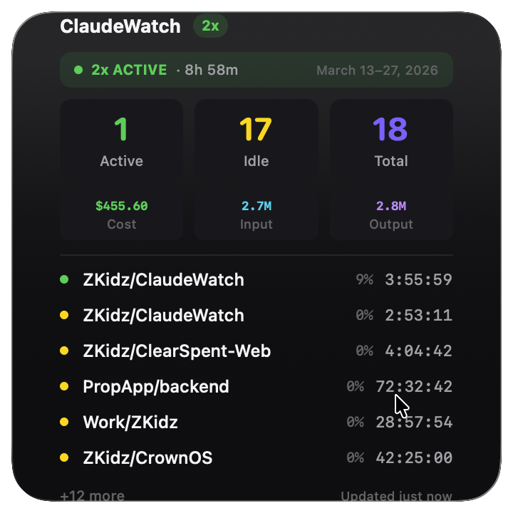 macOS Widget