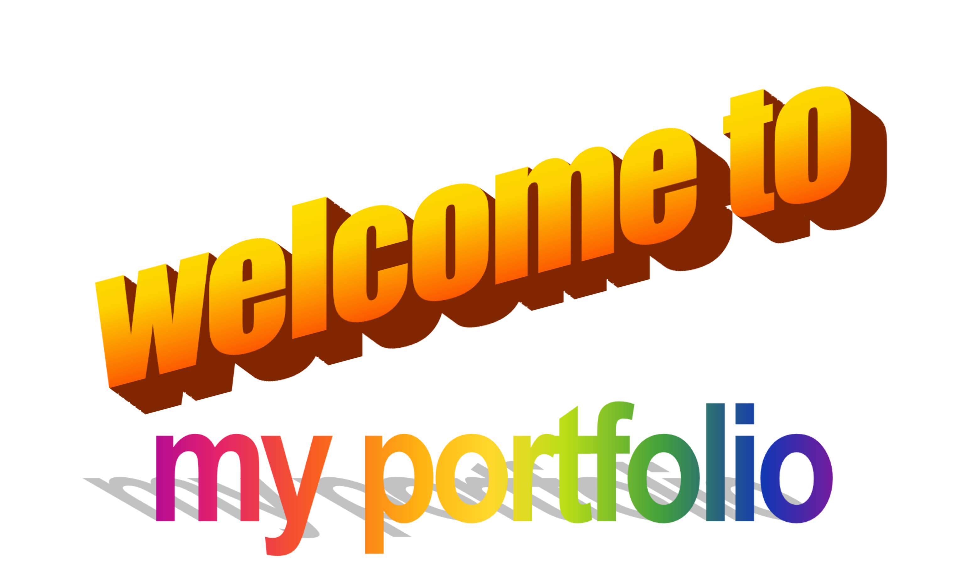 welcome to my portfolio