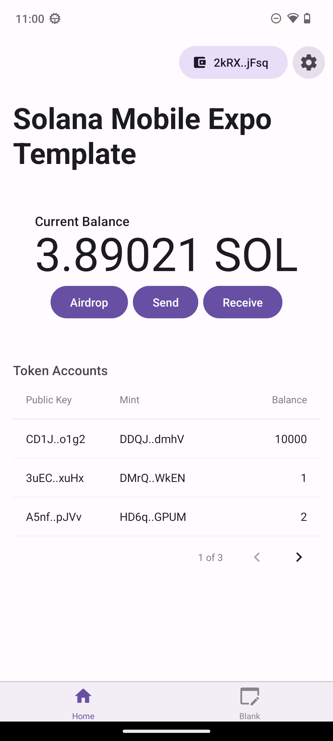 Scaffold dApp Screenshot 2