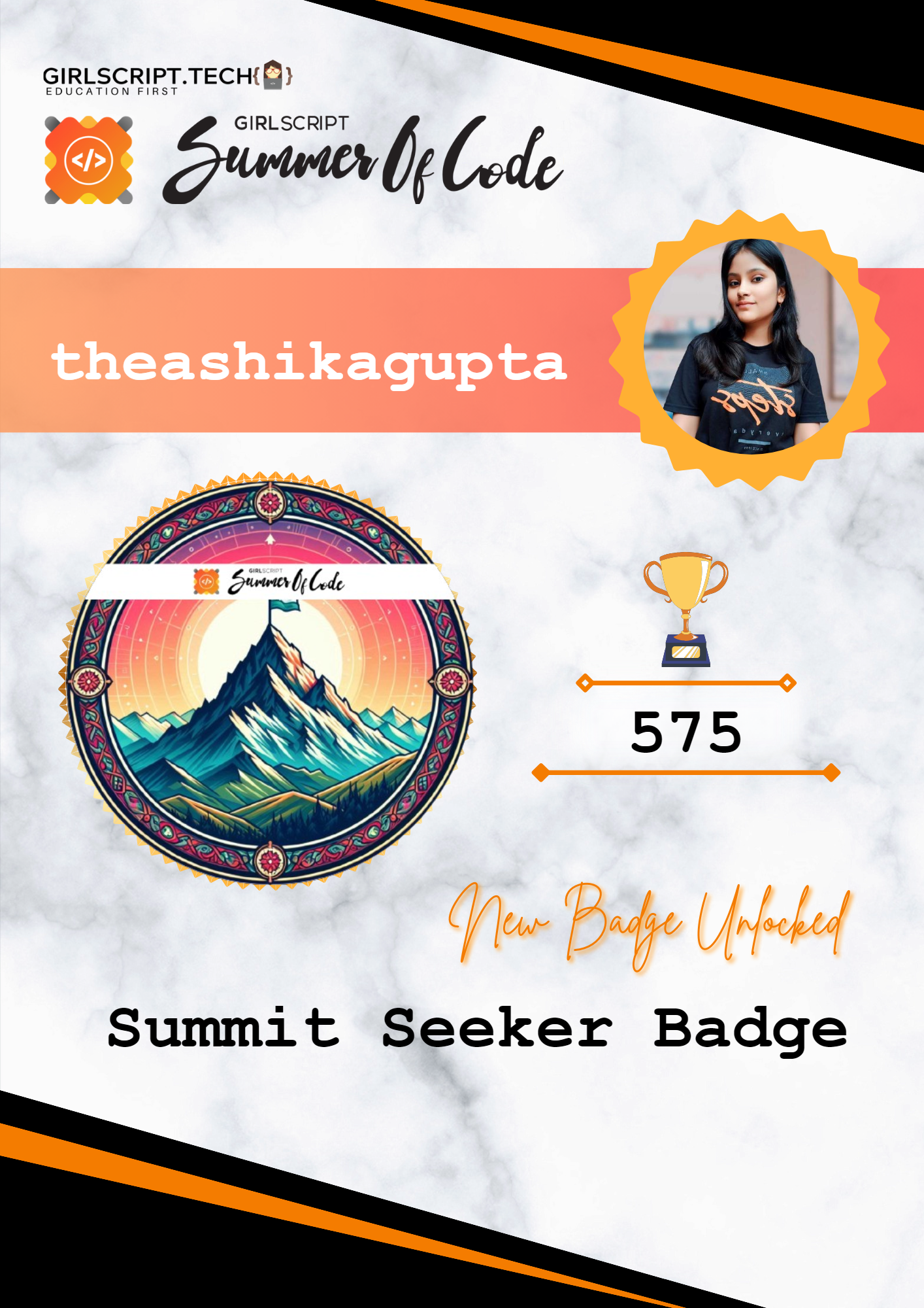 Summit Seeker Badge