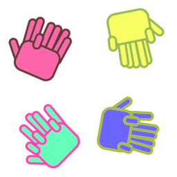 0xDEADBEEF encoded as hands