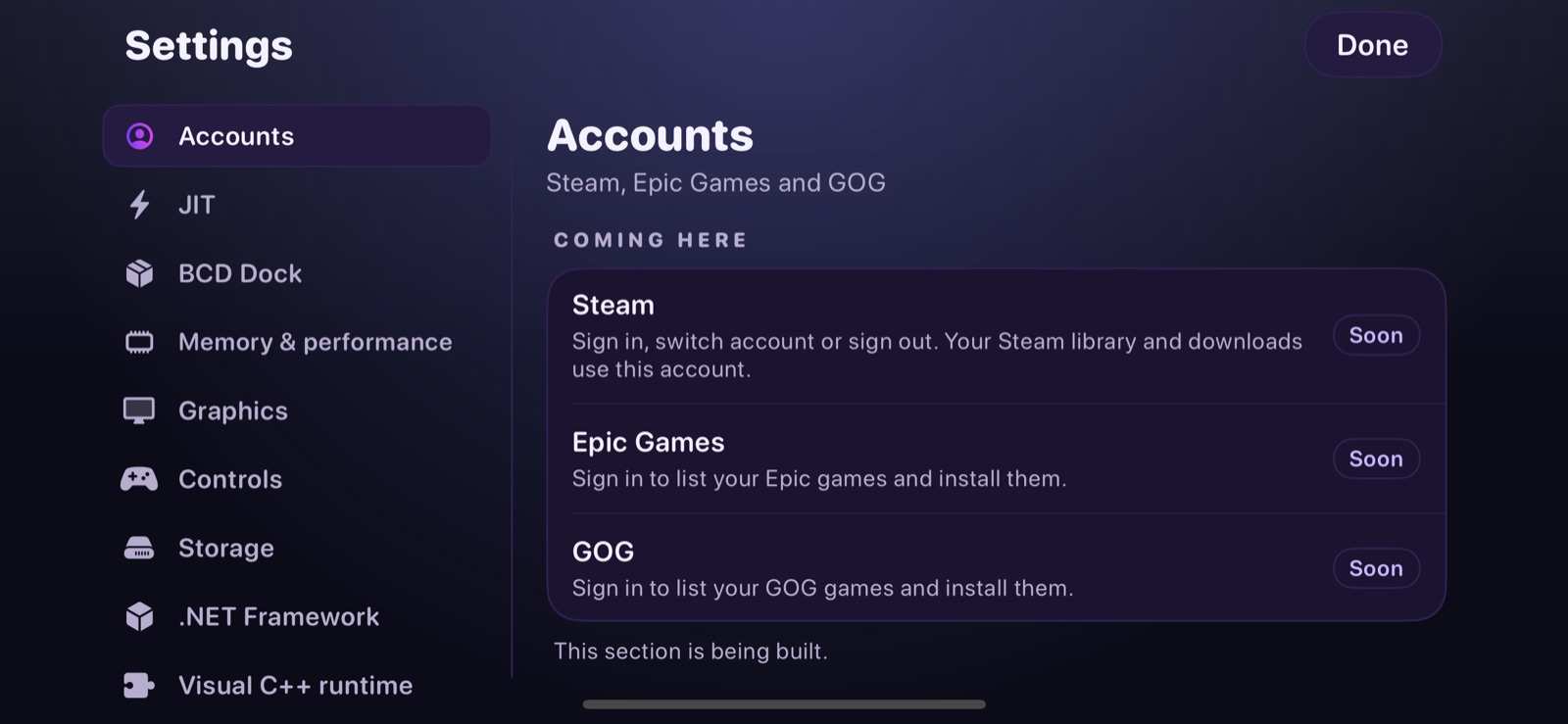 Accounts