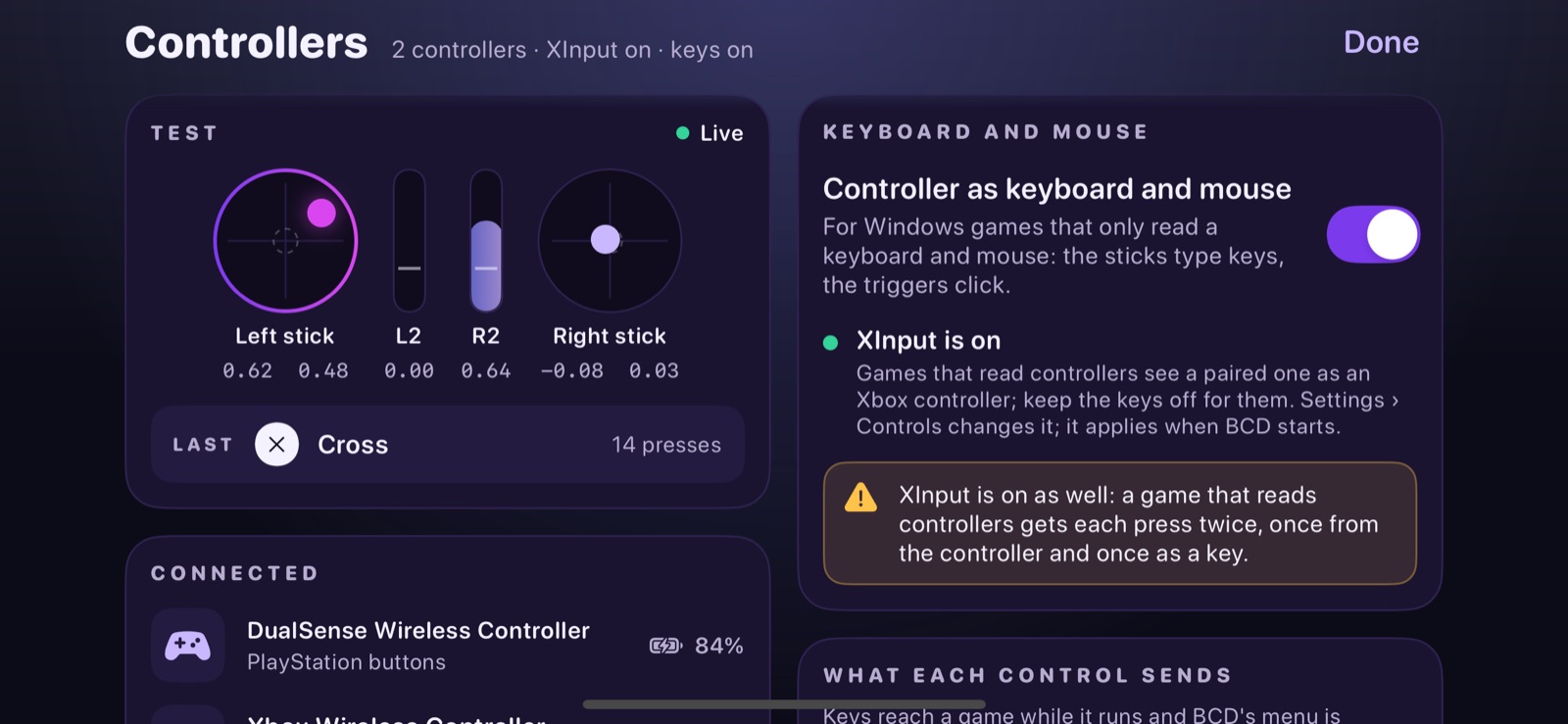 Controllers