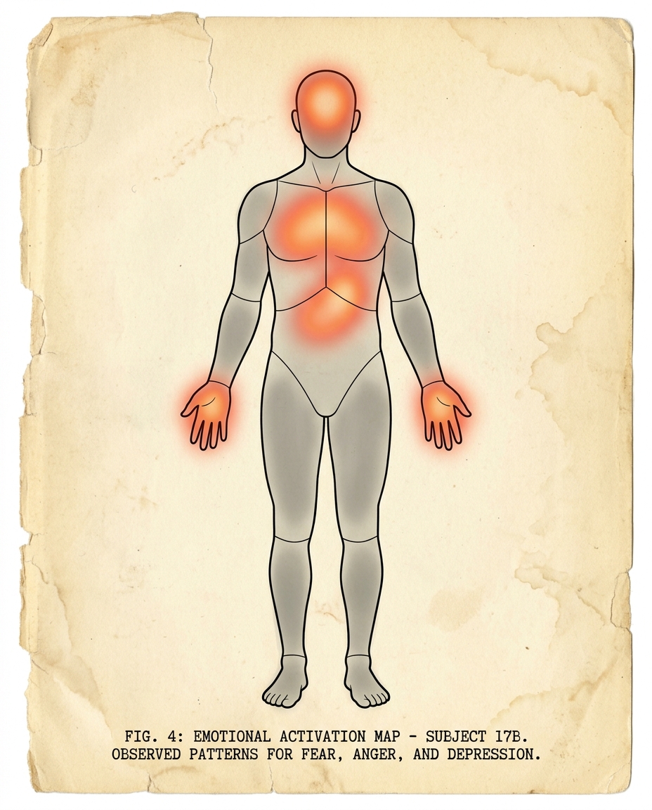 Карта эмоций в теле