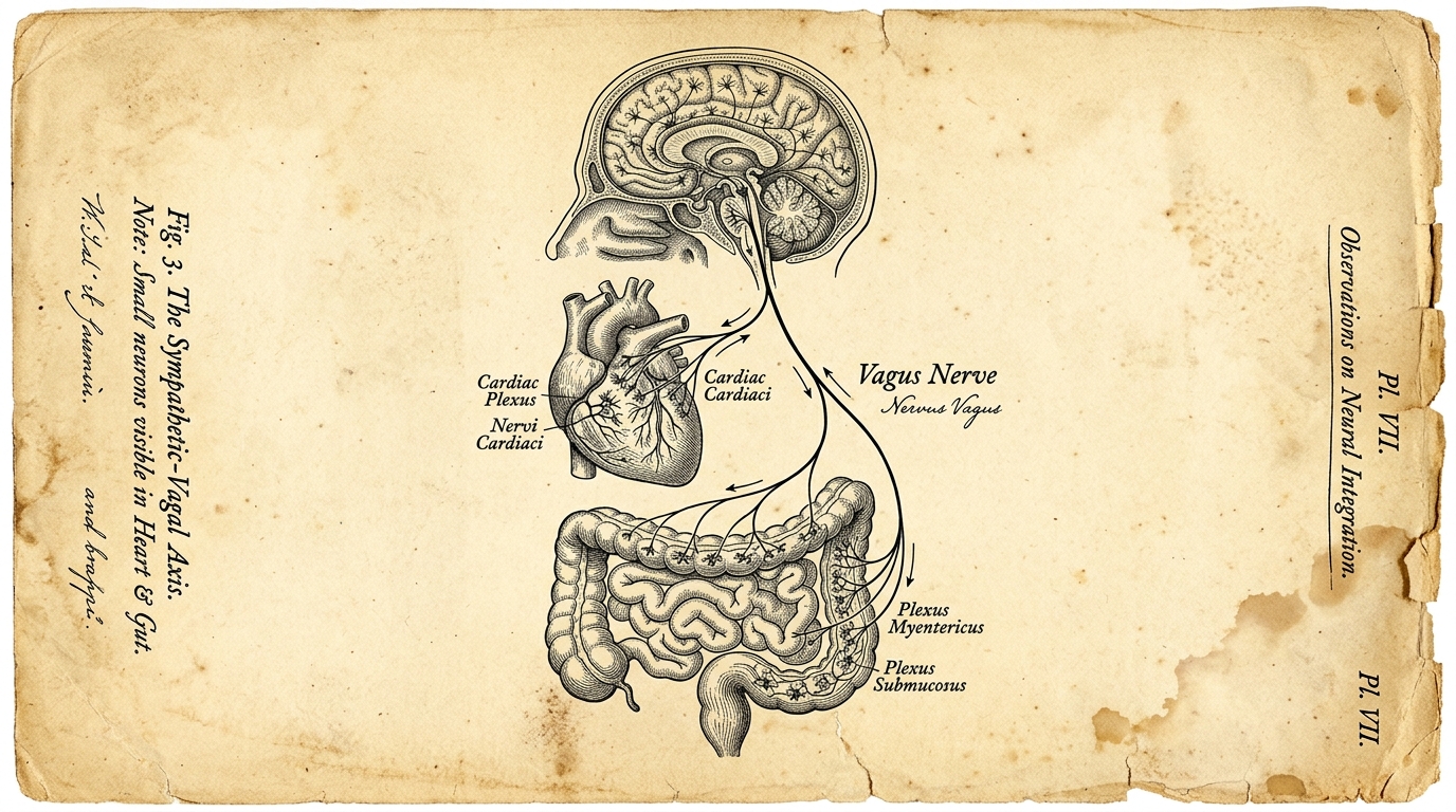 Блуждающий нерв: три мозга, одна сеть