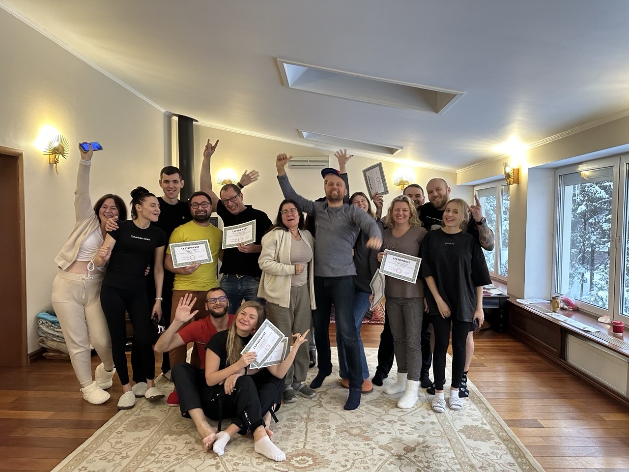 Зимний тренинг