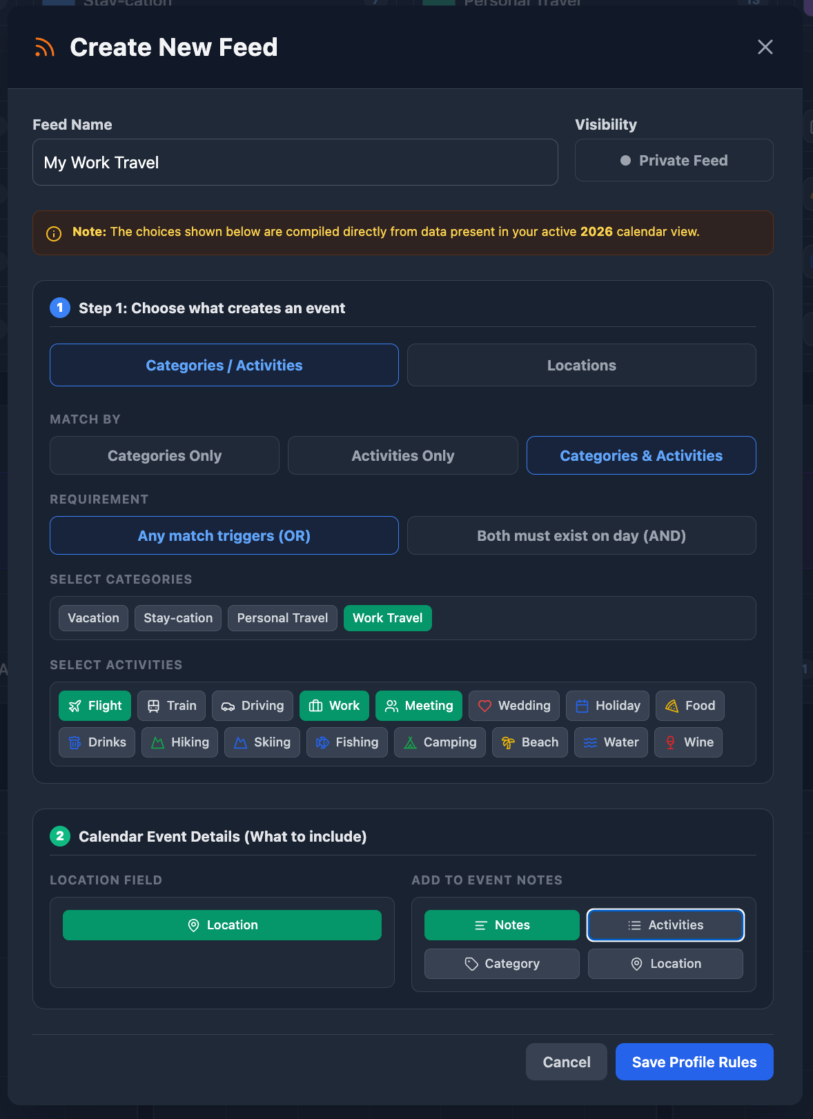Feed Creator Screenshot
