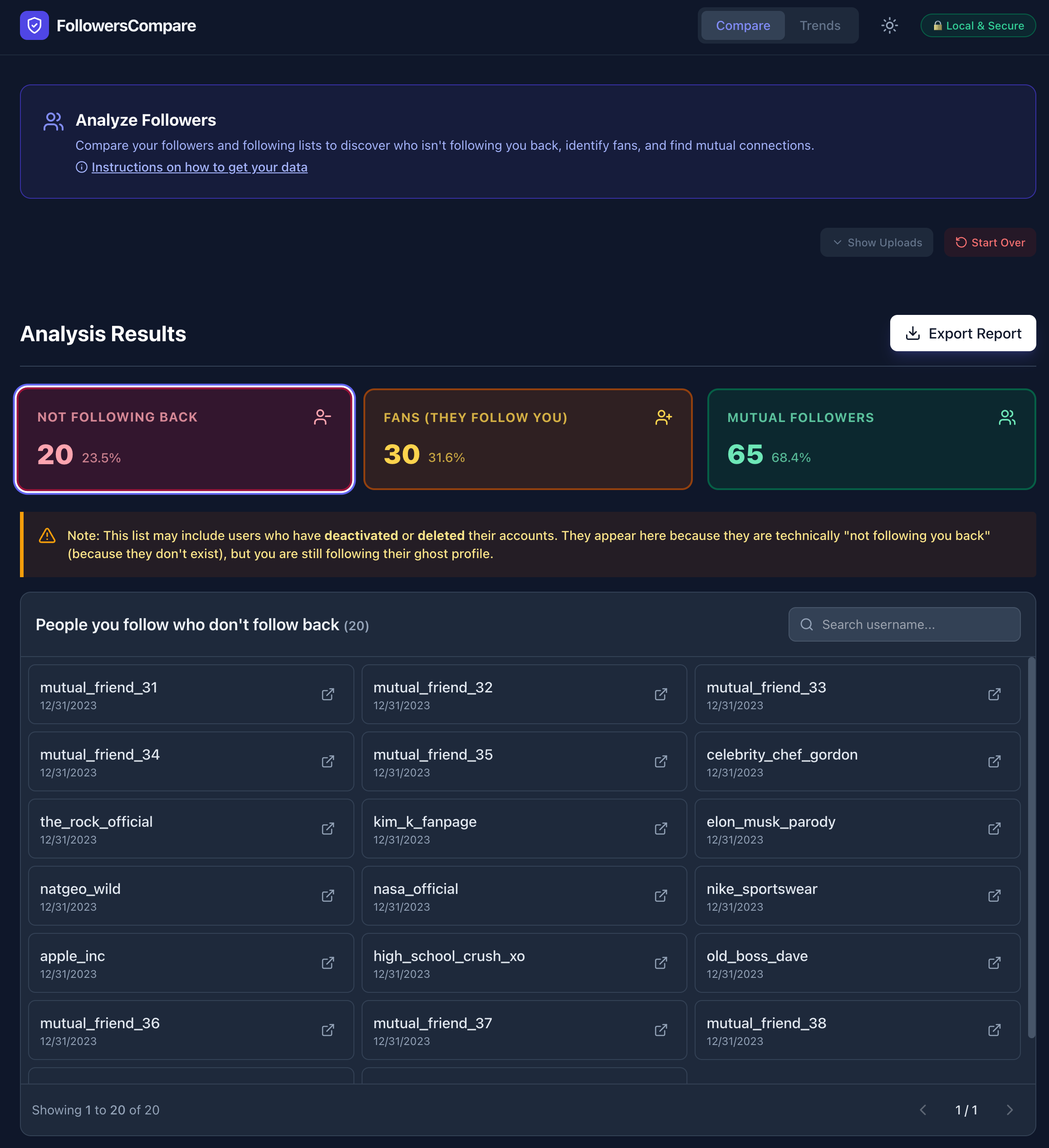 Calendar Screenshot