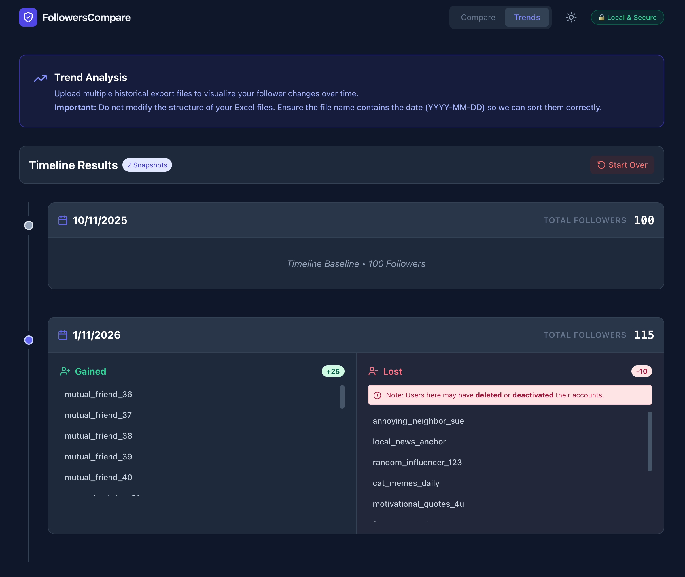 Calendar Screenshot