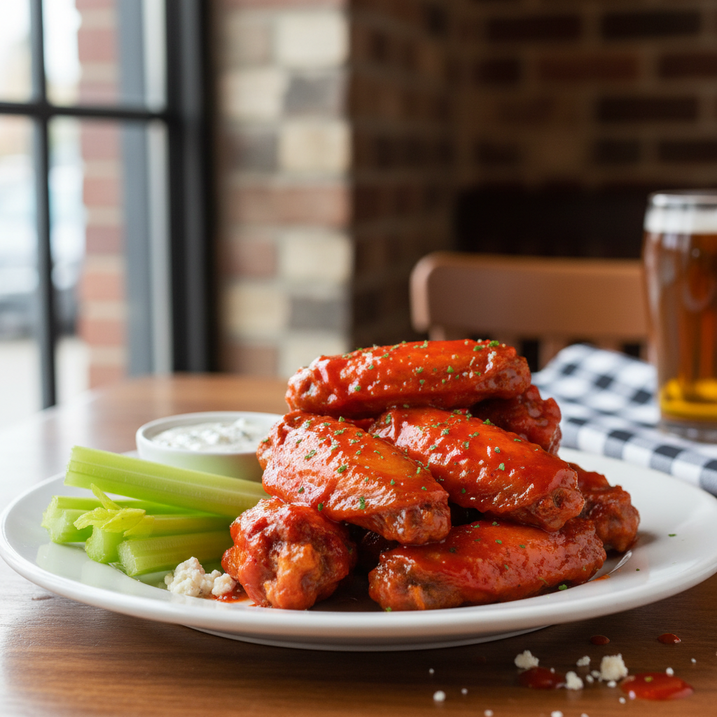Authentic Buffalo Chicken Wings