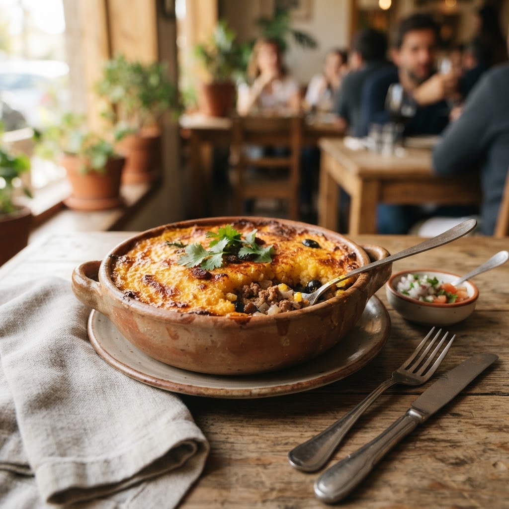 Authentic Chilean Pastel de Choclo