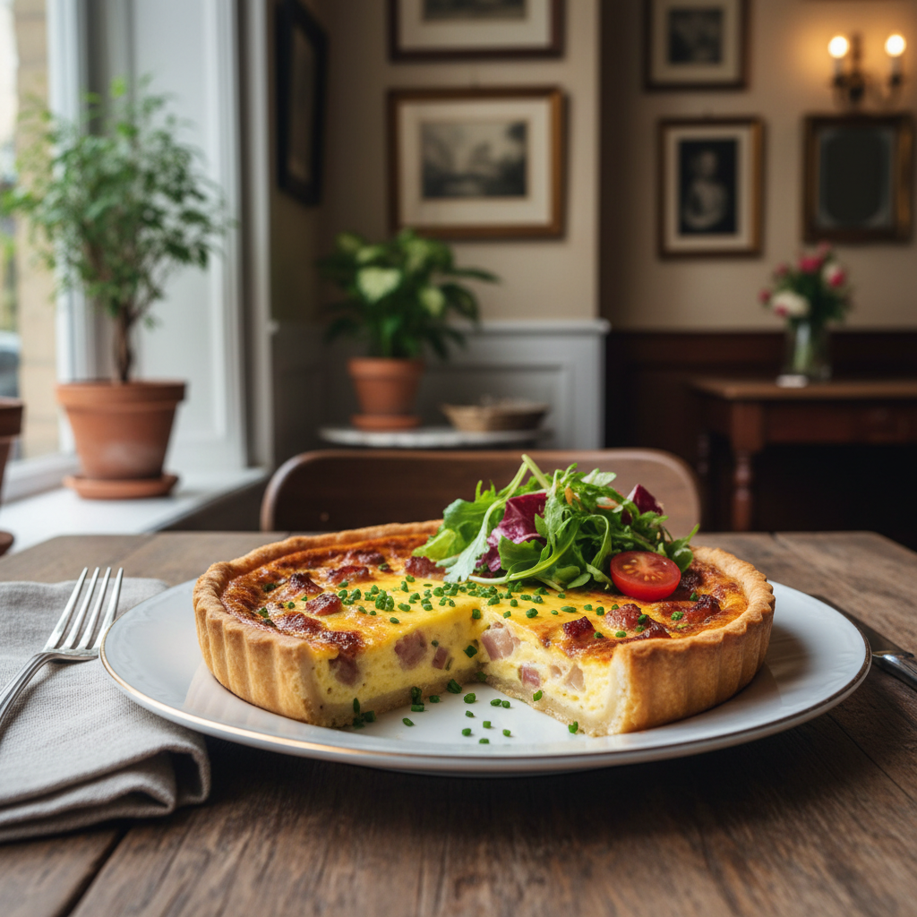 Authentic Quiche Lorraine