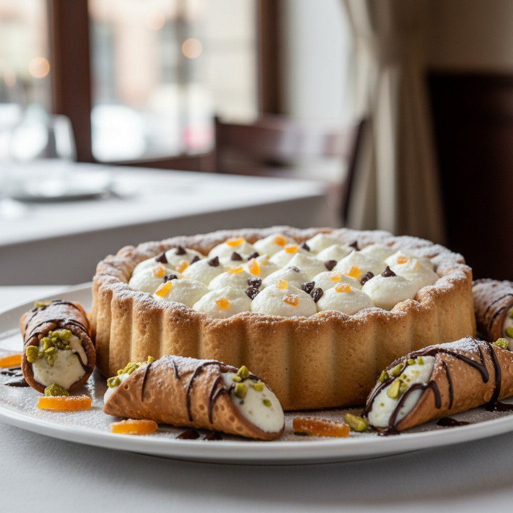 Cannoli Tart