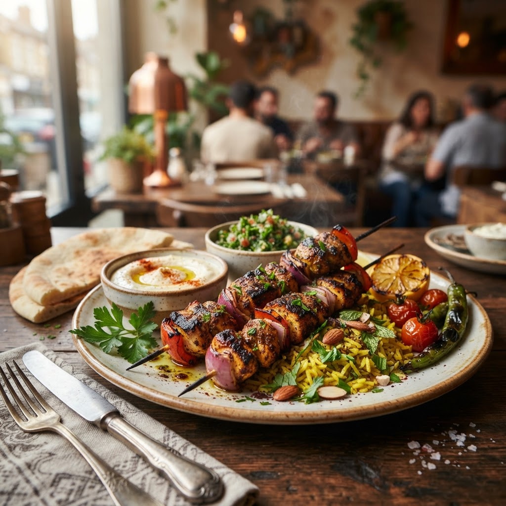 Charcoal Chicken Shop Chicken Skewers