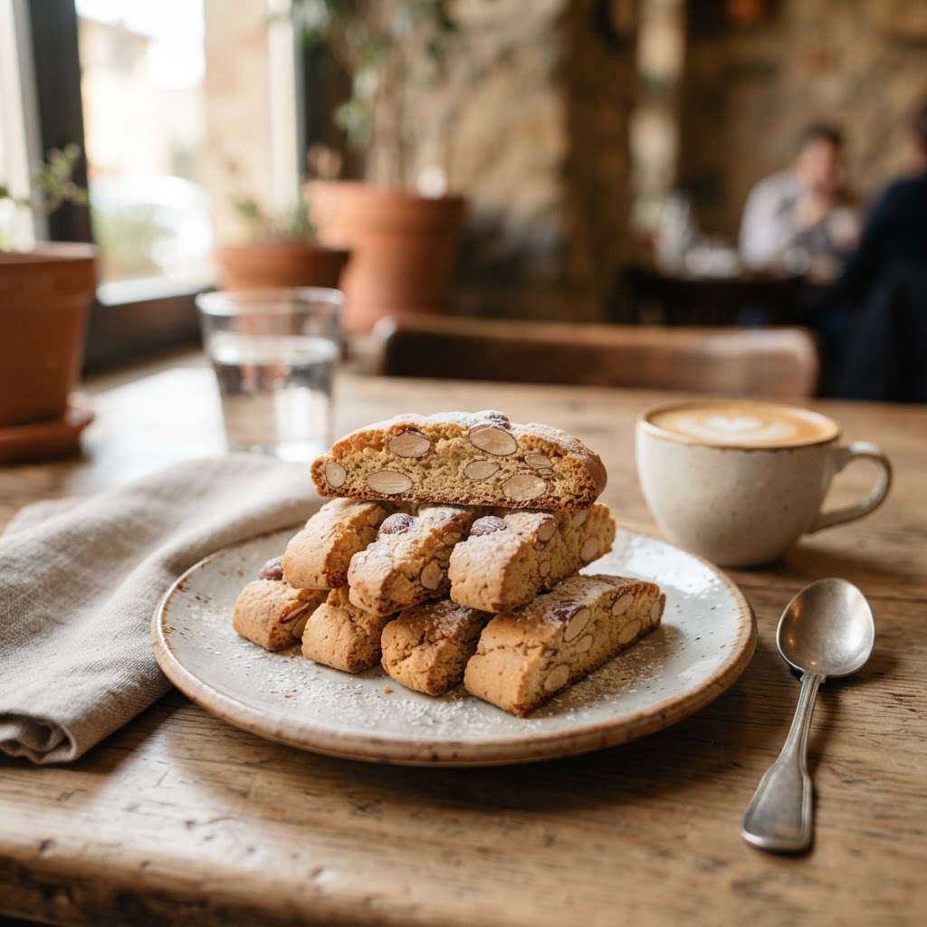 Classic Italian Almond Biscotti