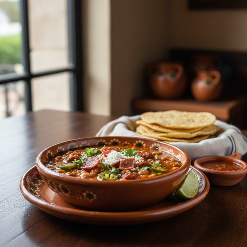 Frijoles Charros (Mexican Pinto Beans with Bacon)