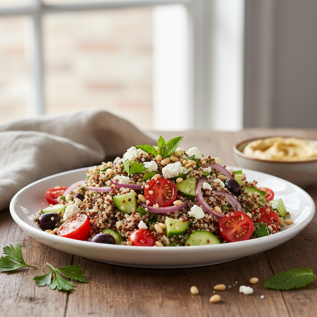 Mediterranean Quinoa Salad
