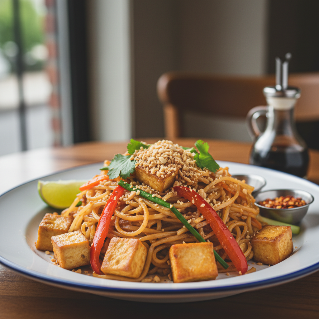 Pad Thai with Tofu