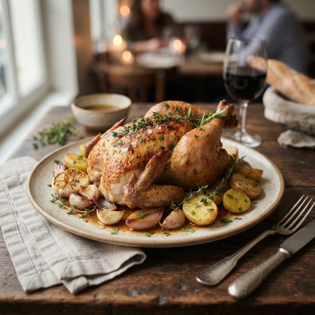 Poulet Rôti – Classic French Roast Chicken