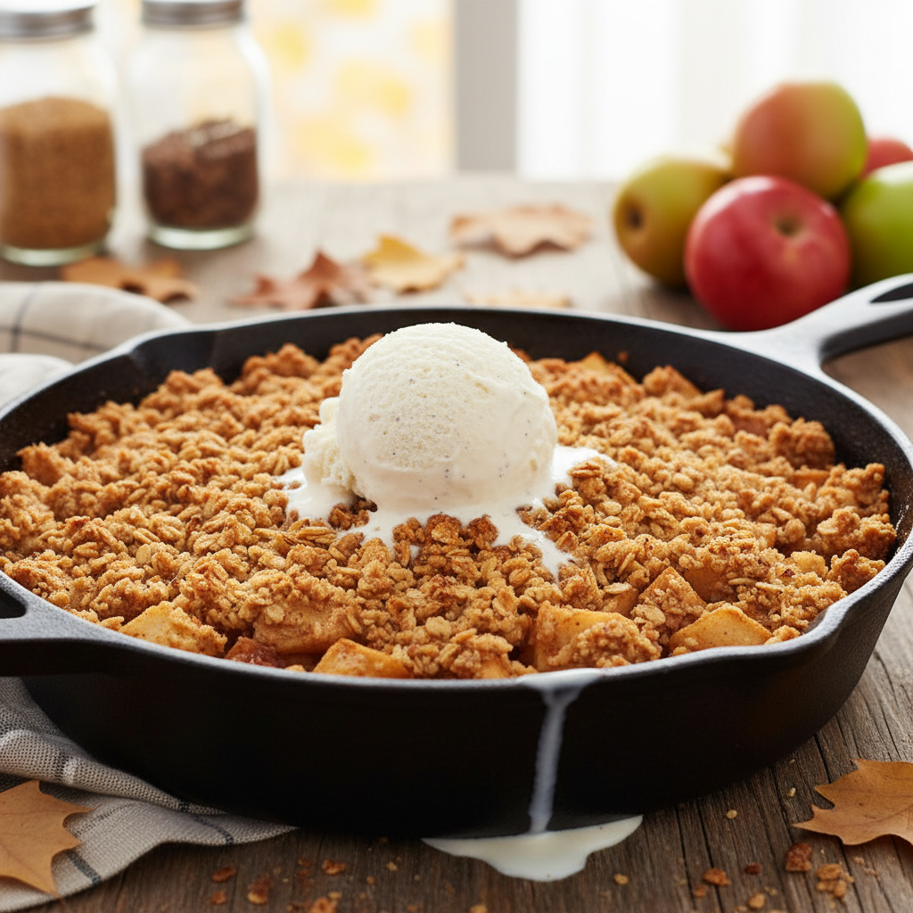 Rustic Apple & Pear Crisp