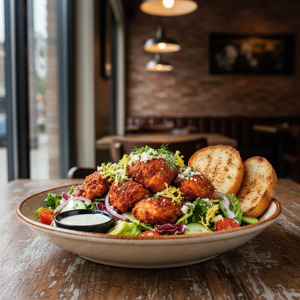 Shaker Hot Chicken Salad