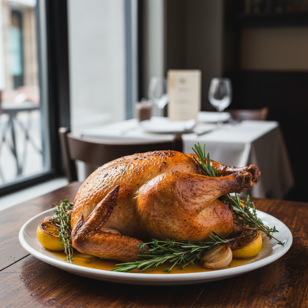 Slow-Roasted Chicken with Extra-Crisp Skin