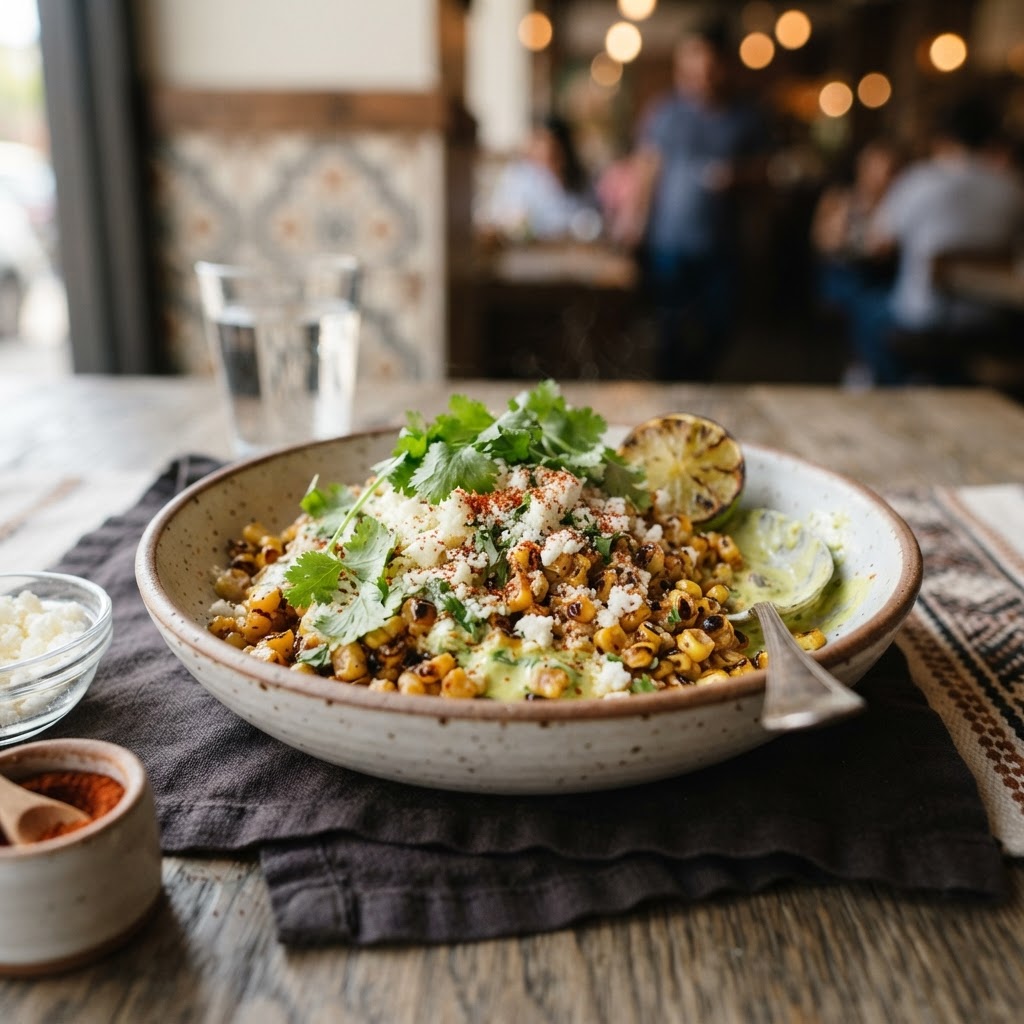 Smoky Chili-Lime Charred Corn