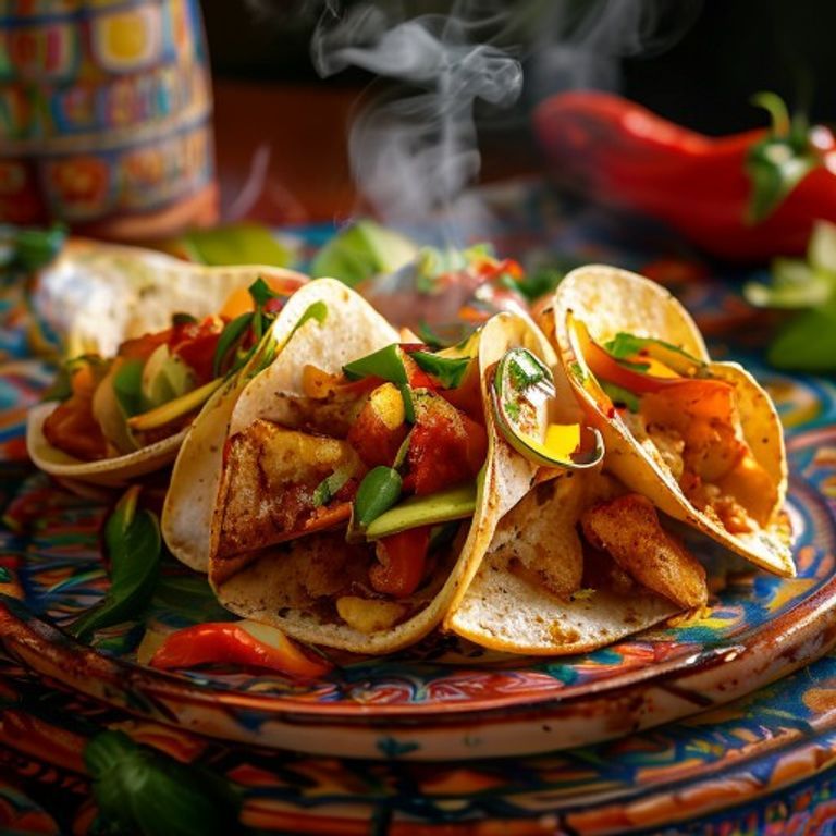 Spicy Potato Tacos