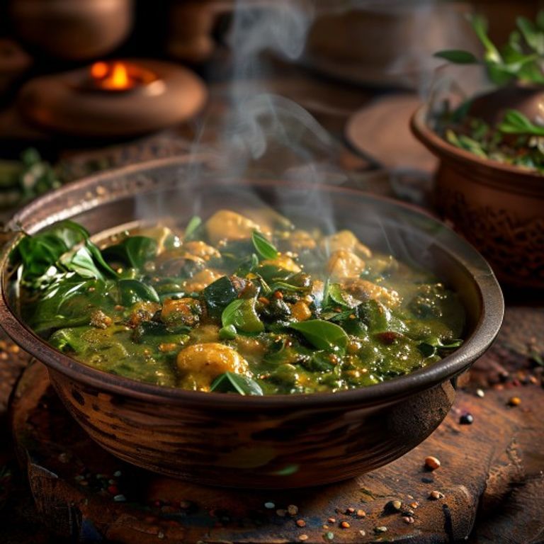 Spinach Dal (Palak Dal)