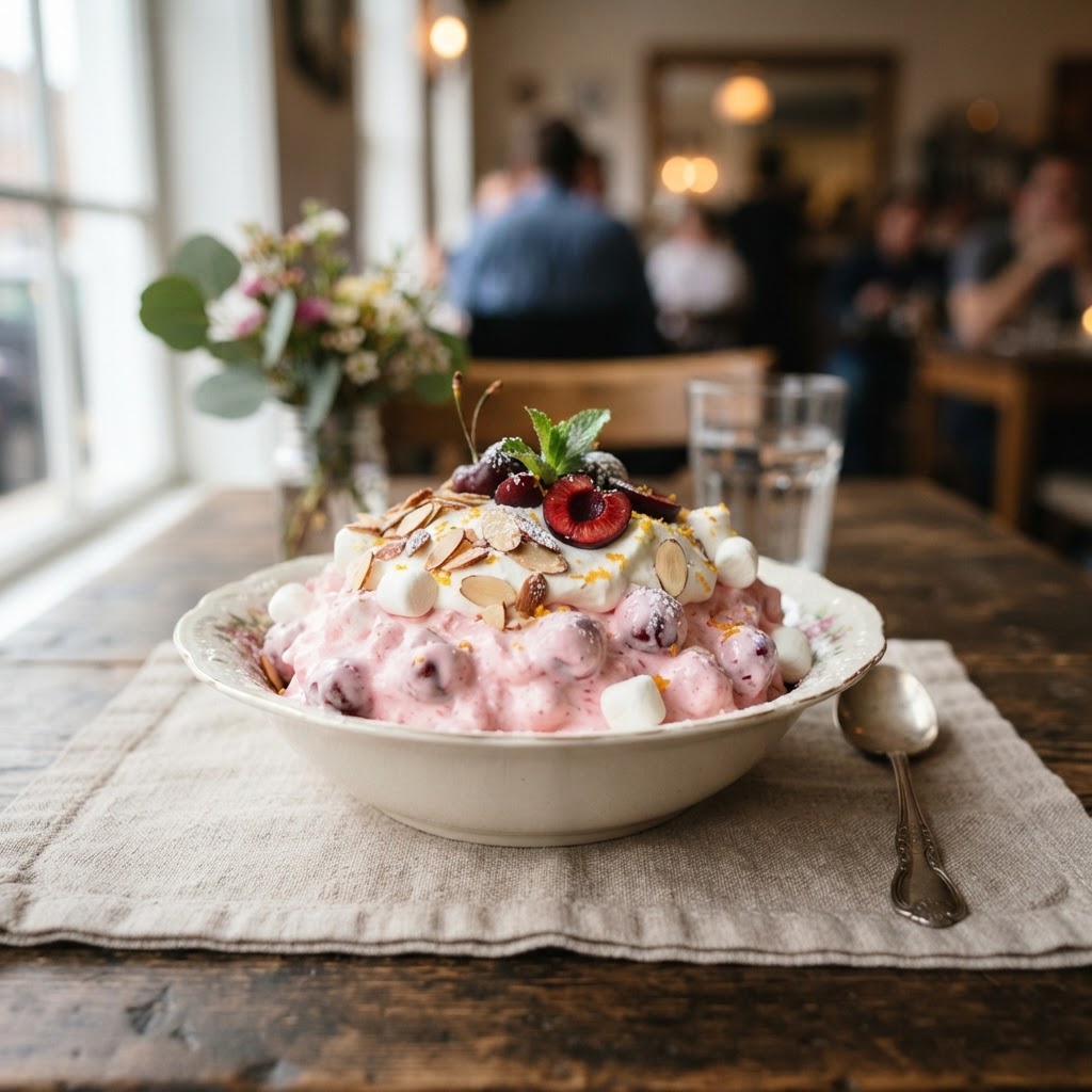 Zesty Almond Cherry Fluff