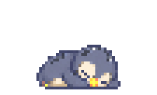Pebble sleeping