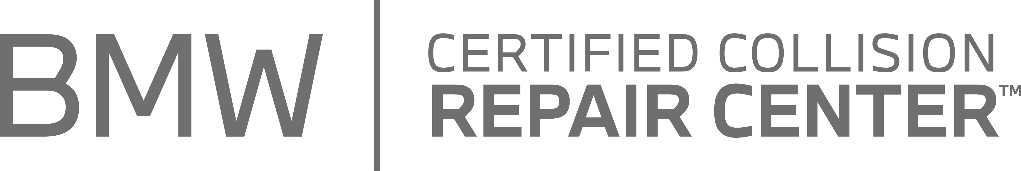 BMW Certified Collision Repair Center emblem