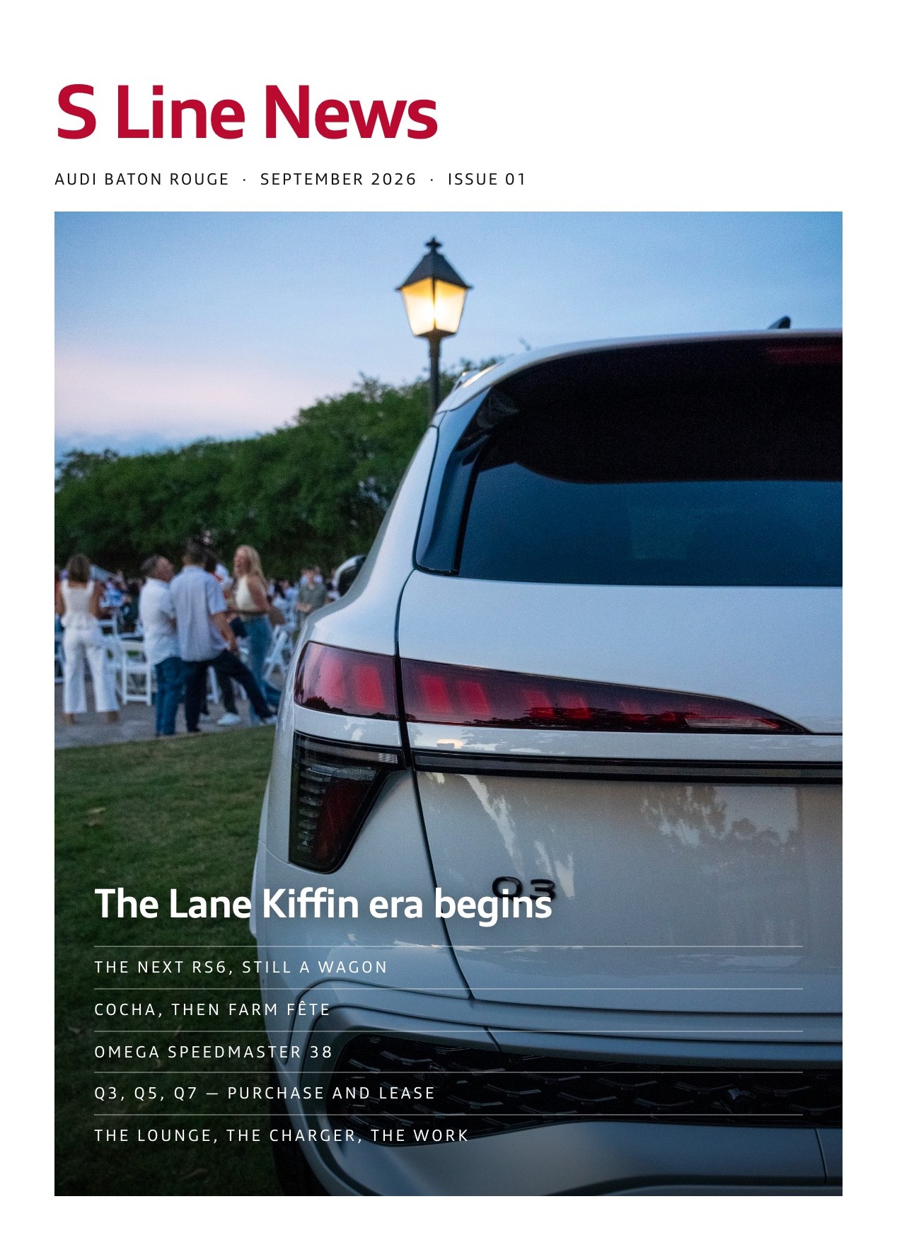 S Line News, Issue 01, September 2026