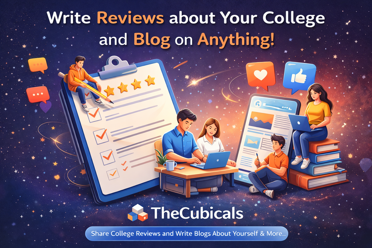 Write your school and college review on The Cubicals