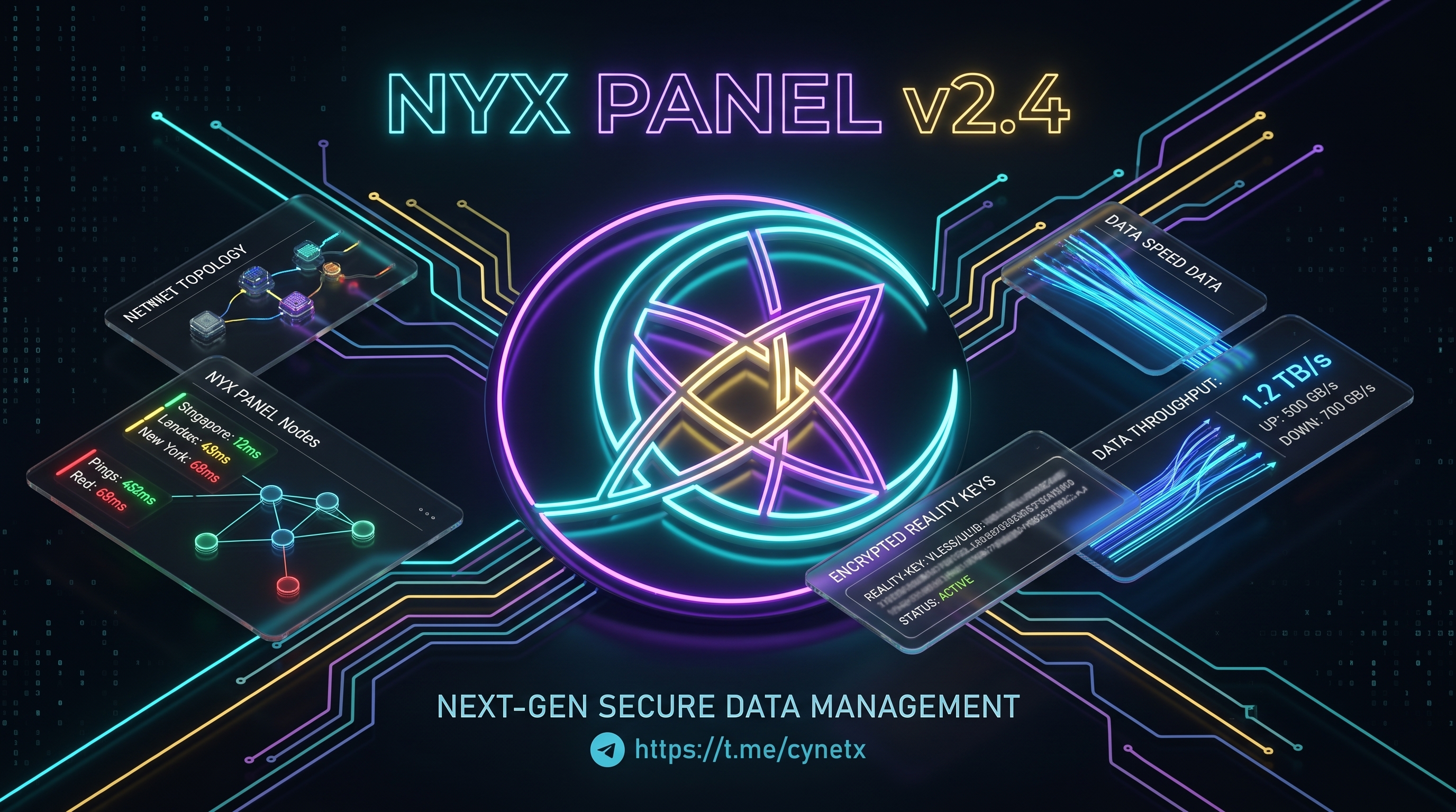 Nyx Panel v2.4.0 Release Banner