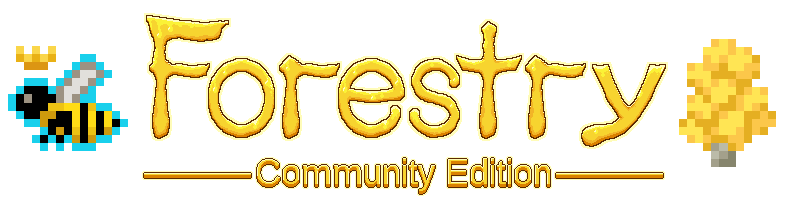 Forestry: Community Edition logo banner with Discord invite link