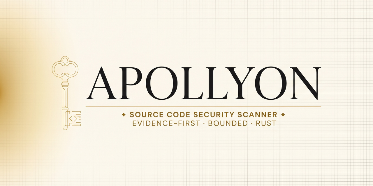 Apollyon — evidence-first source code security scanner