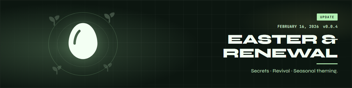 The Easter & Renewal Update - v0.0.4