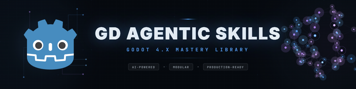 GD Agentic Skills - Godot 4.x Mastery Library