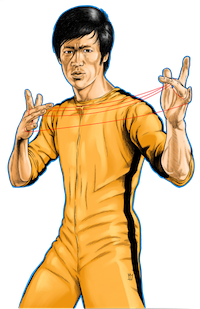 Bruce Lee by matlocktheartist