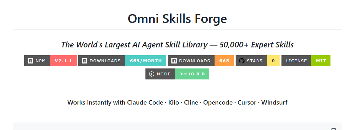 Omni Skills Forge Banner