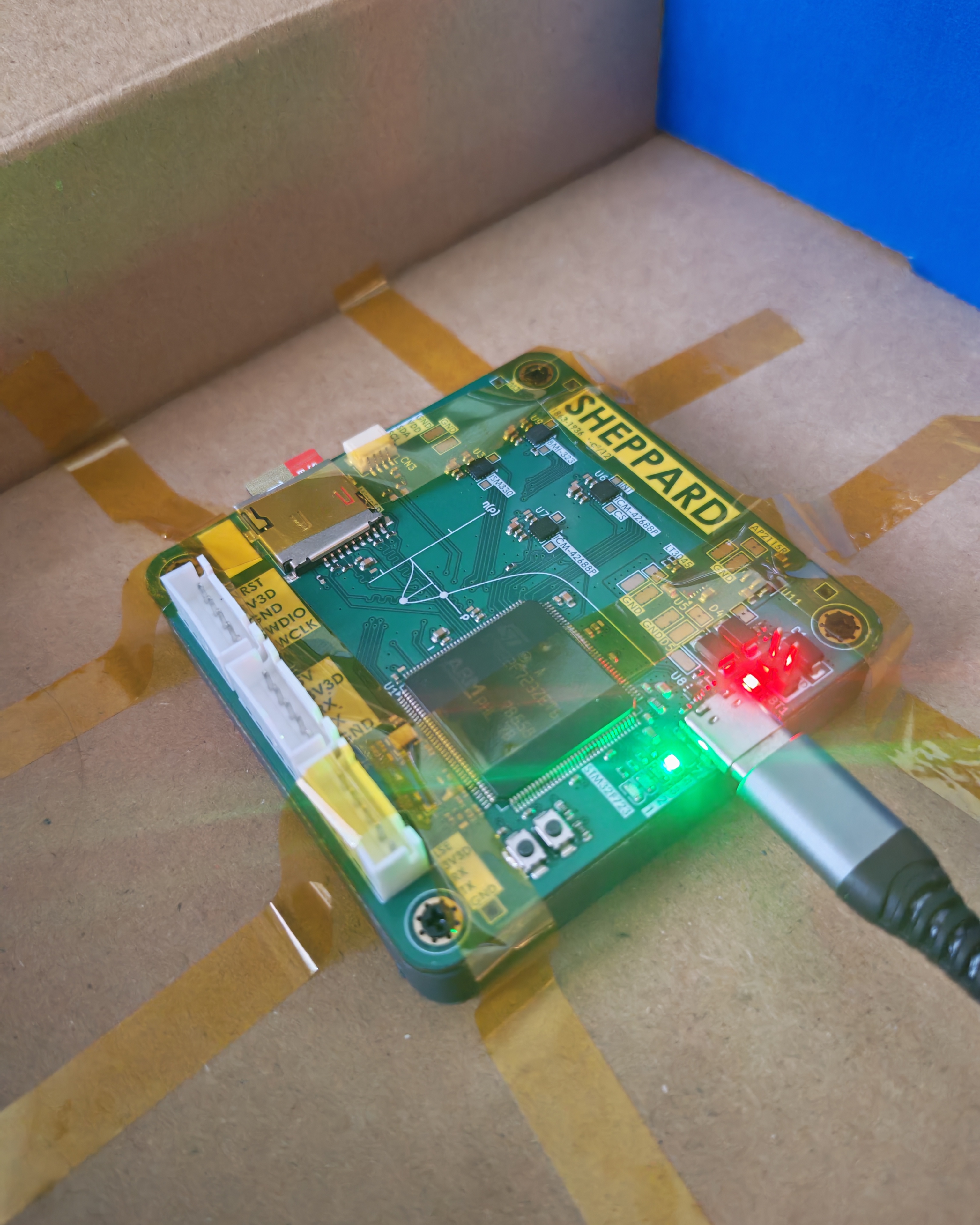 IMU Array Experimental Board - ICM-42688-P, from the project README