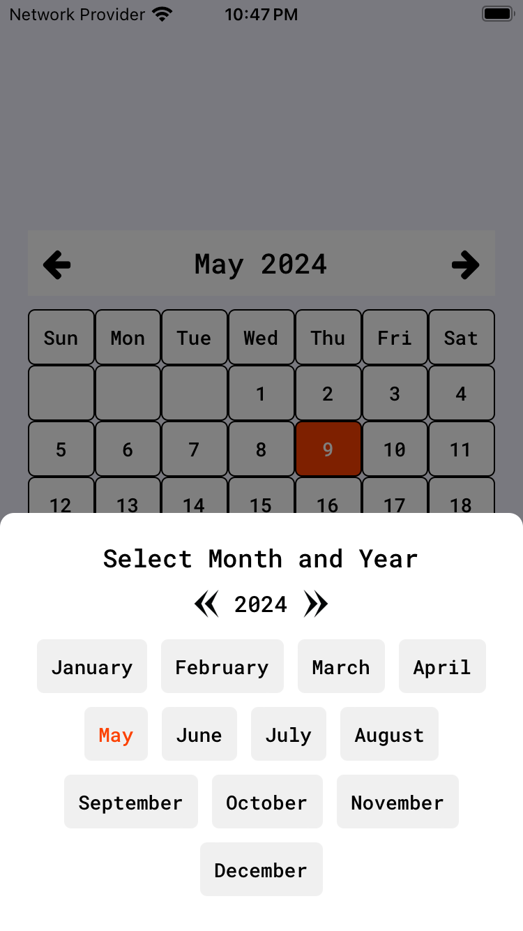 Customized Calendar