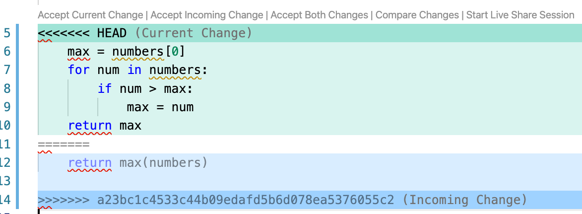 Merge Conflict