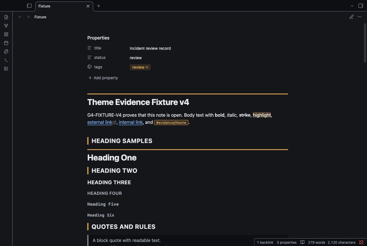 Dark mode