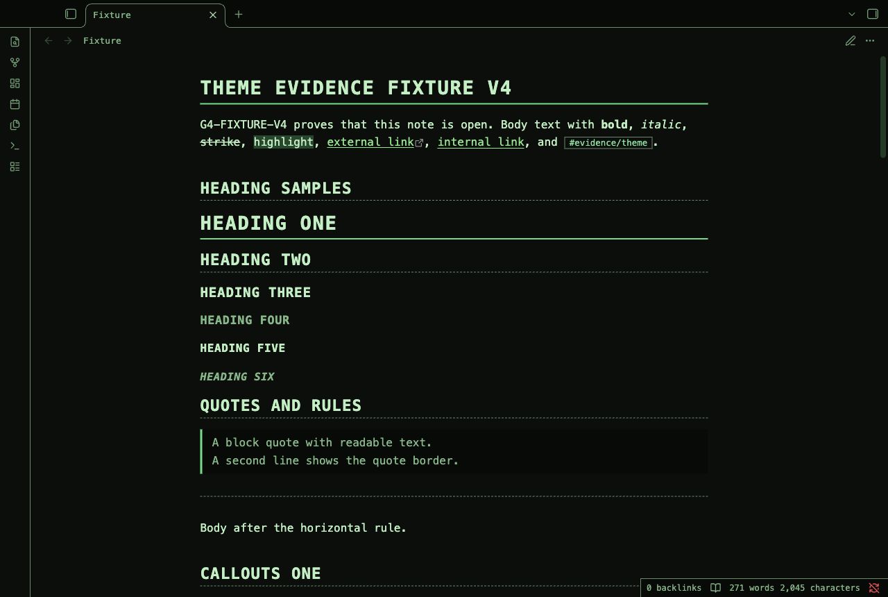 Dark mode