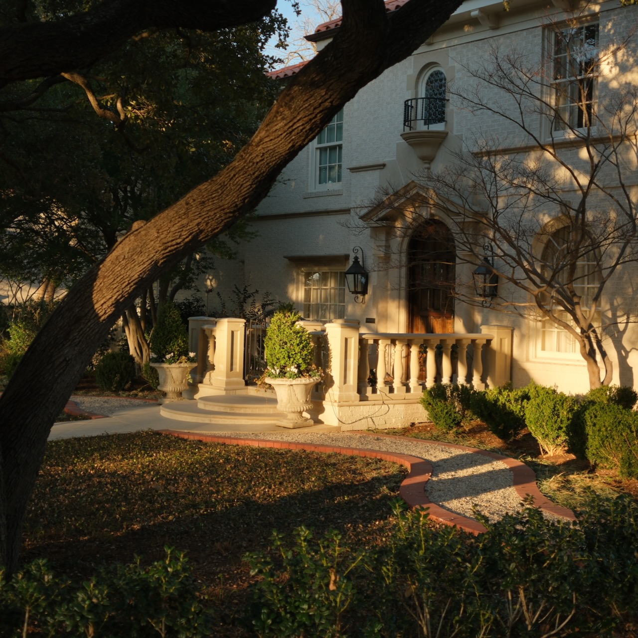 The lucky ones got large mansions