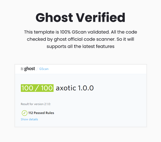 axotic ghost verified Themeix