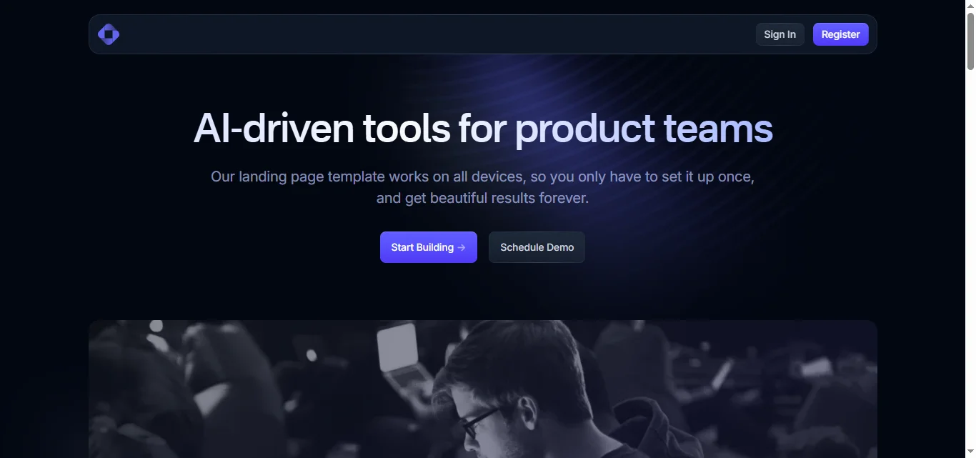 Open template preview