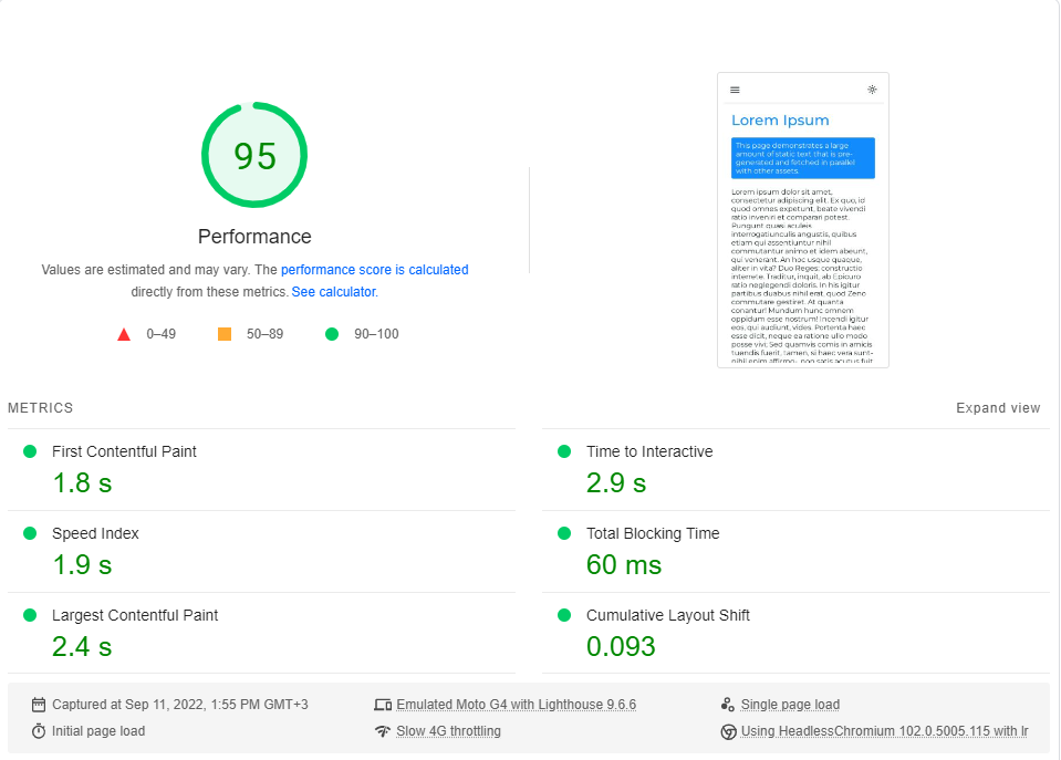 Client-side Rendering Benchmark